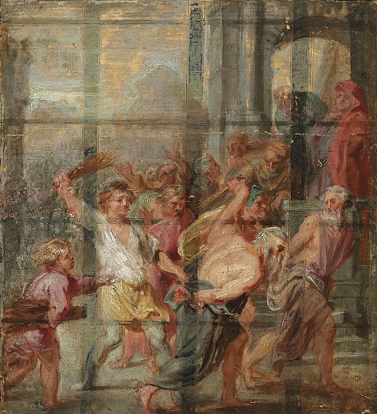 La flagellazione di San Paolo